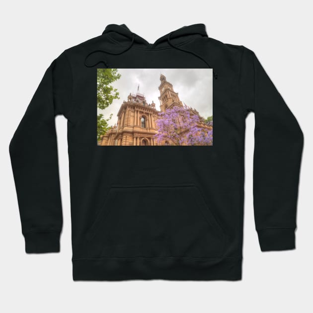 Spring Town Hall Hoodie by Michaelm43